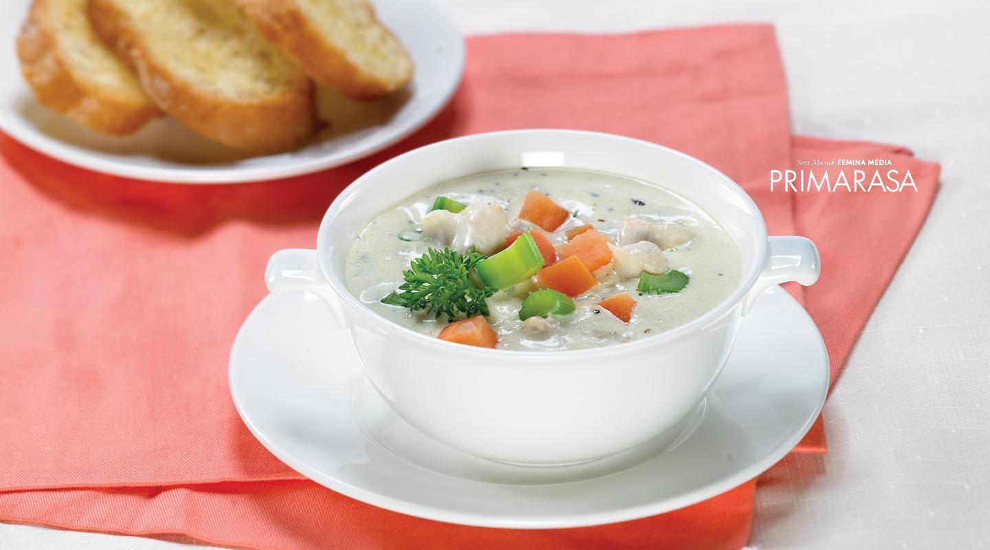 Resep Sup Krim Ayam